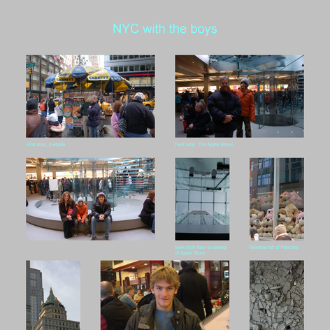 Tabblo: NYC with the boys