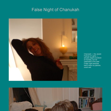 Tabblo: False Night of Chanukah