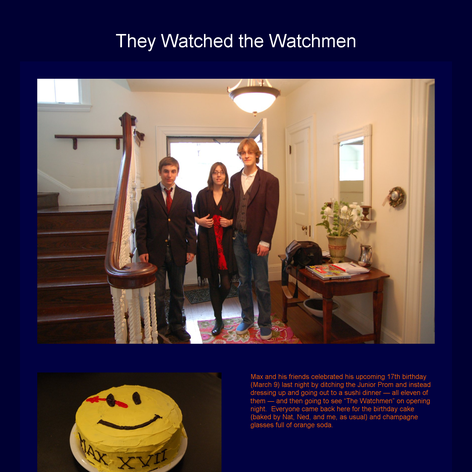 Tabblo: They Watched the Watchmen