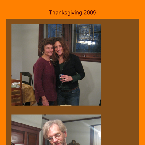 Tabblo: Thanksgiving 2009