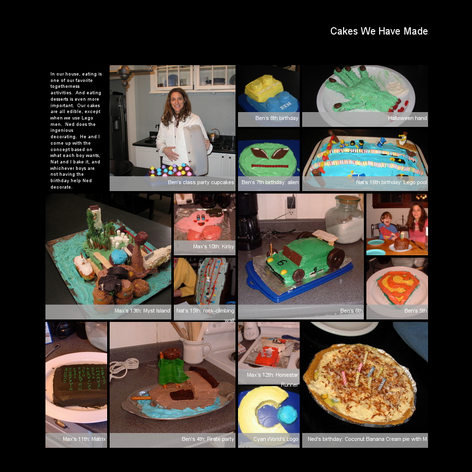 Tabblo: Cakes We Have Made