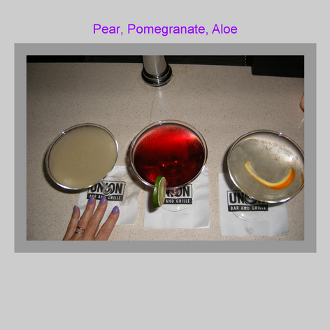 Tabblo: Pear, Pomegranate, Aloe
